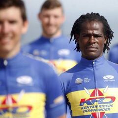 Un ciclista keniata es amputado tras sufrir una caída