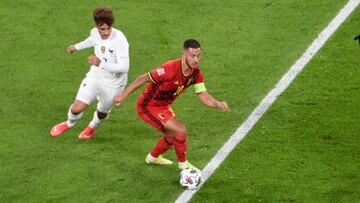 B¨¦lgica 2 - Francia 3: resumen, resultado y goles. Semifinal Nations League
