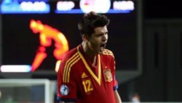 SEGUIRÁ. Morata se sale con la Sub-21 y el Madrid cuenta con él.