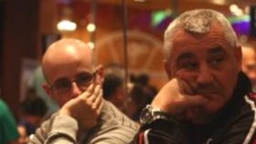 El ex-futbolista Poli Rincón ayer en el EsPT de Málaga