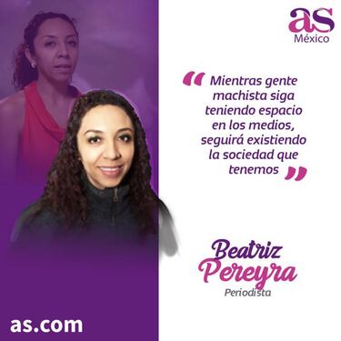 Beatriz Pereyra cree que el machismo en los medios afecta a la sociedad