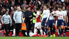 Arsenal and Tottenham charged by FA after derby fracas