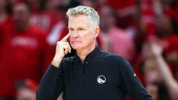 Steph Curry led the Warriors on an epic win over the No. 2 Rockets in Game 1 of the first round, but coach Steve Kerr’s postgame comments stole the show.