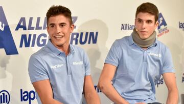 Marc y Álex Márquez.