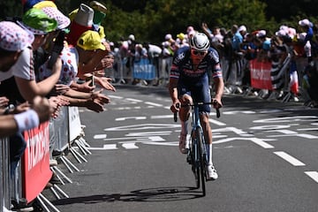 El ciclista neerlandés Mathieu van der Poel.