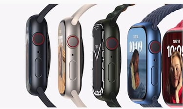 Ya oficial el nuevo Apple Watch Series 7 con pantalla más grande y mucho más resistente