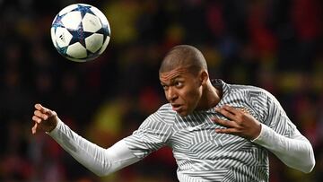 Monaco's French forward Kylian Mbappe