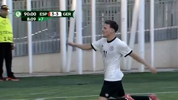 La burda celebración de Alemania cuando el portero de España falló que se convirtió en karma instantáneo en 30′