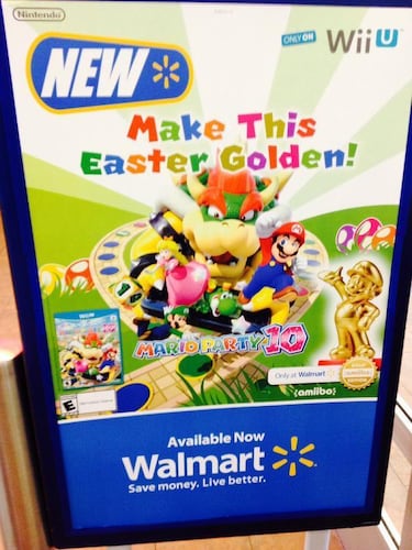 Walmart confirma la llegada del Amiibo Mario Dorado a Estados Unidos