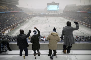 El Atlanta gana la pelea de bolas de nieve ante el Minnesota