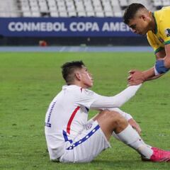 La historia detrás de la tristeza de Carlos Palacios frente a Brasil