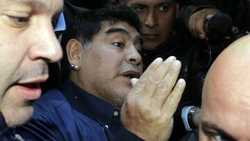 La reunión de Maradona con la AFA fue mal: "Me voy caliente"