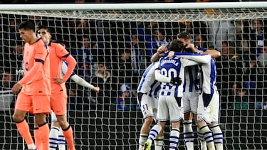 La Real Sociedad se impuso 2-1 al Barcelona en Anoeta.