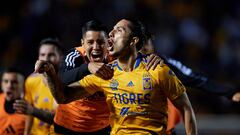 during the game Tigres UANL vs Santos, corresponding to the Quarterfinals second leg match of the Torneo Apertura Grita Mexico A21 of the Liga BBVA MX, at Universitario Stadium, on November 28, 2021.
 
 &amp;lt;br&amp;gt;&amp;lt;br&amp;gt;
 
 durante el p