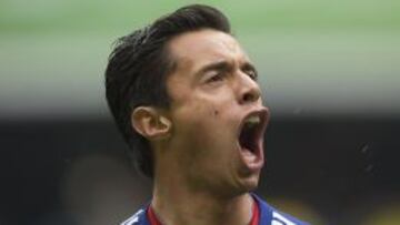 Antonio Rodríguez festeja uno de los goles del rebaño.