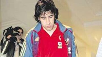 <b>ÚLTIMA VEZ. </b>Raúl abandonó ayer esa muleta que lució el lunes.