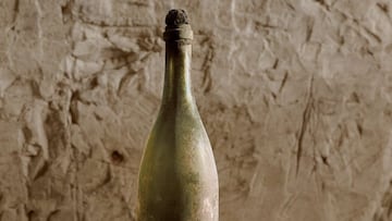 Se subasta una botella de champán de 1874 por 50.000 euros