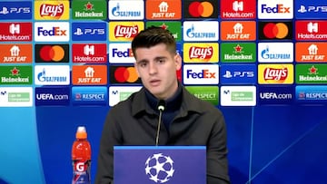 Morata, sobre el Barça: "Hablé con Allegri y me dijo que me quedara; estoy contento"