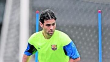 <b>ILUSIÓN. </b>Rafael Márquez, defensa del Barcelona.