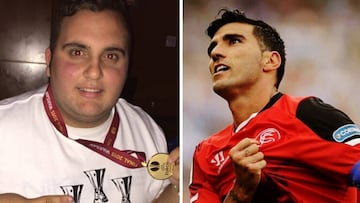 El primo de Reyes rinde homenaje al exfutbolista tatu¨¢ndose su cara
