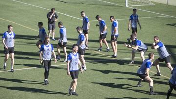 Pruebas físicas árbitros en Las Rozas.