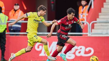 Jonathan Gómez volvió a cuajar un buen partido con el Mirandés.