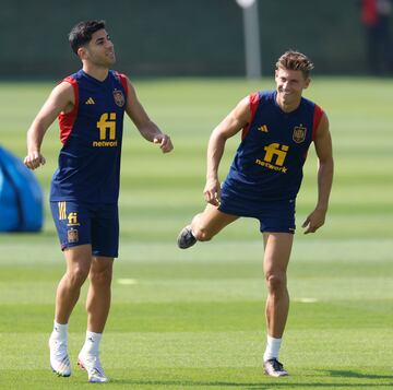 Marcos Llorente y Marcos Asensio.