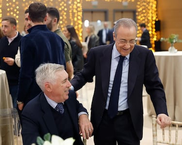 Así fue la comida de Navidad del Real Madrid