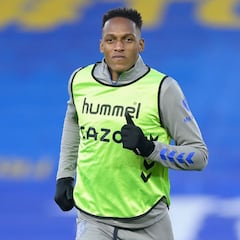 Yerry Mina será baja entre 2 y 3 semanas en el Everton