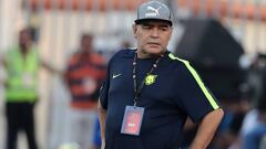Maradona está en Cali para una posible operación de rodilla