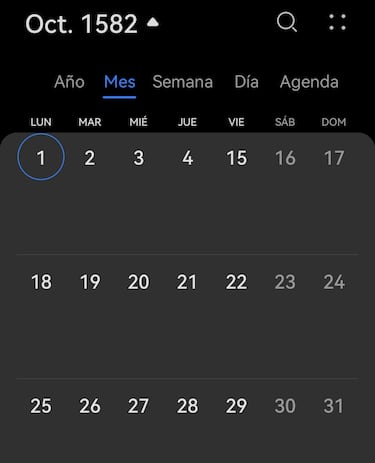 El día que la humanidad ‘viajó en el tiempo’: así se perdieron 10 días del calendario por decreto papal