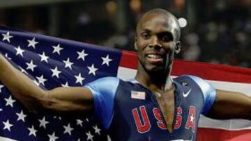 <b>PROBLEMAS. </b>Merritt, tras proclamarse oro mundial en Berlín.