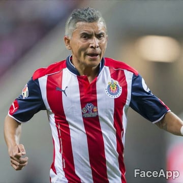 Así se verían los jugadores de Chivas sí fueran viejos