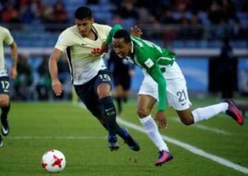 Nacional venció a América de México en penales y se quedó con el tercer lugar del Mundial de Clubes 2016. El partido terminó 2-2 en el tiempo reglamentario.