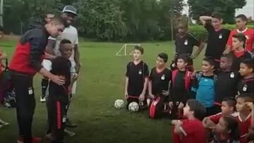 Los hijos de Armero ya entrenan en la escuela del Am¨¦rica