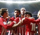 Los goles con que el Atlético derrotó a la Real Sociedad