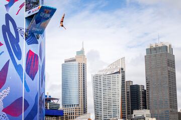 Las Red Bull Cliff Diving World Series
son un circuito internacional anual de competiciones de saltos de gran altura. Esta vez se está desarrollando en Sidney.