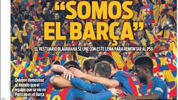 Portada del Diario Sport del d&iacute;a 7 de marzo de 2017.