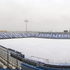 Oficial: El Leganés - Almería, aplazado sine die por la nieve