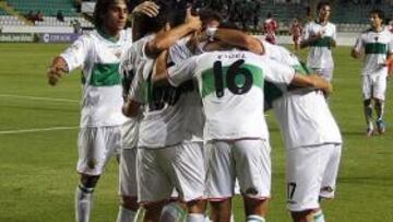 <b>GOLPEA PRIMERO. </b>El Elche, especialista en marcar antes del 15'.