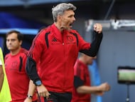 Futbol, Audax Italiano vs Colo Colo
Fecha 6, Liga de Primera 2026.
El entrenador de Colo Colo Fernando Ortiz es fotografiado durante un partido de primera disputado en el estadio Bicentenario La Florida en Santiago, Chile.
07/03/2026
Felipe Zanca/Photosport
Football, Audax Italiano vs Colo Colo
6tst turn, 2026 First division league.
Colo ColoÕs coach Fernando Ortiz is pictured during a first division match at the Bicentenario La Florida stadium in Santiago, Chile.
07/03/2026
Felipe Zanca/Photosport