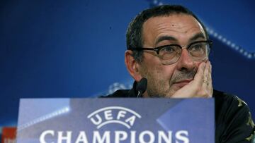 Sarri: "Intentaremos tocarle los h... al Real Madrid"