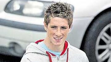 <b>TRANQUILO. </b>Fernando Torres sigue soñando con la Champions.