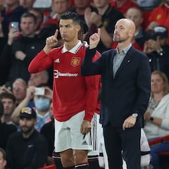 Ten Hag relega a Cristiano
