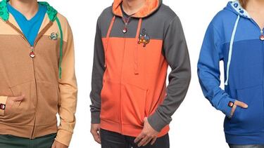 Vístete de Entrenador Pokémon con estas sudaderas oficiales