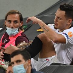 El zasca de Lucas Ocampos a Harry Maguire: "A mimirrrr"