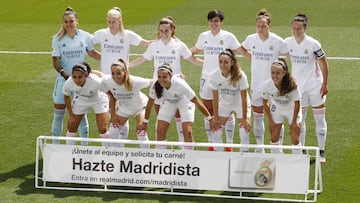 Jugadoras del Real Madrid. 