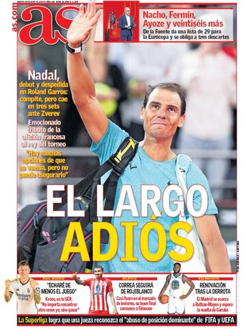 Las portadas de AS de mayo