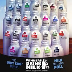 Álex Palou elige leche entera