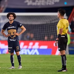 Así fueron los dos goles anulados de Pachuca ante Pumas